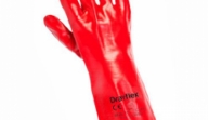 GUANTE DE PVC DRAYFLEX ROJO 35CM