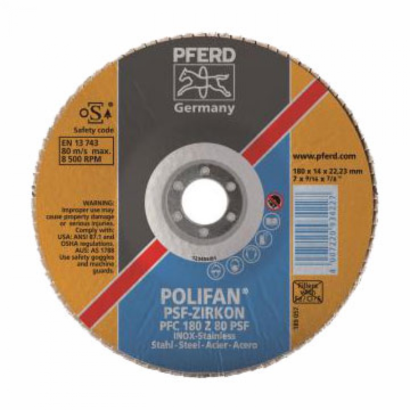 DISCO FLAP PFERD 180 Z GR.80 PSF