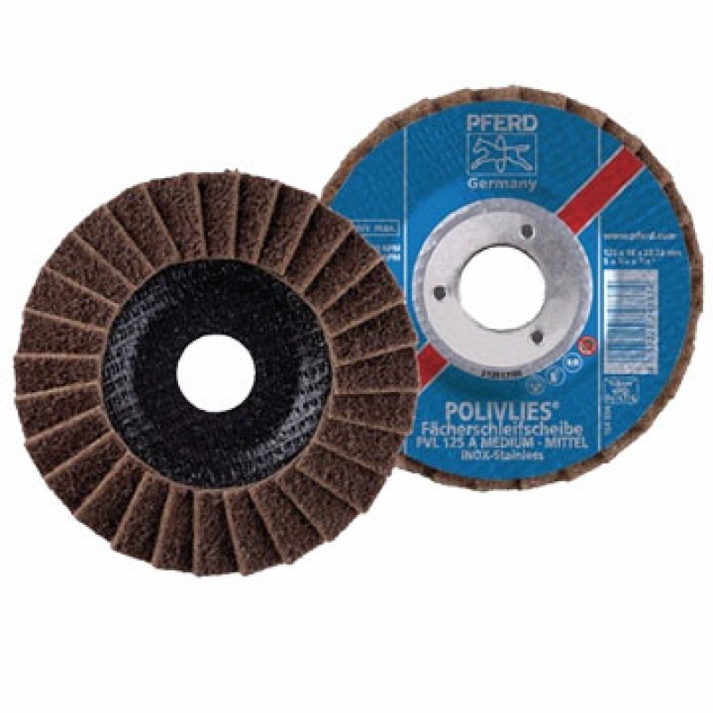 DISCO FLAP MANTA ABRASIVA 115MM MARRON