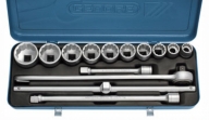 D32EMZ JUEGO DE DADOS ESTRIADOS 3/4" - 22-50MM GEDORE