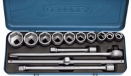 32EMZ JUEGO DE DADOS HEXAGONALES 3/4" - 22-50MM GEDORE