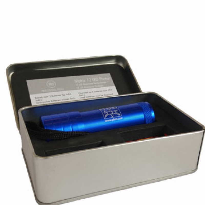 LINTERNA PFERD METALICA 12LED C/3 PILAS AAA