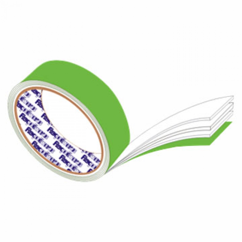 CINTA DOBLE FAZ BCA 19MMX20MX2.0MM VERDE