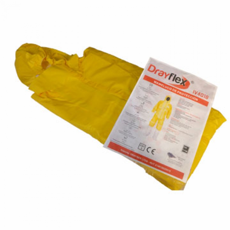 MAMELUCO PARA QUIMICOSDRAYFLEX AMARILLO