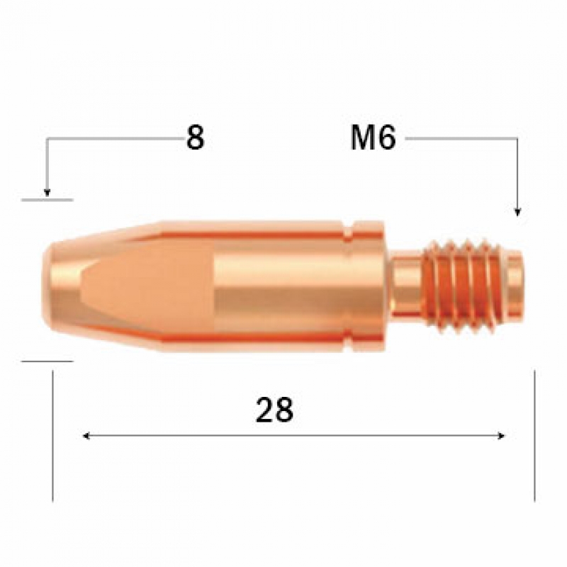 PUNTA DE CONTACTO M6 1.2 SBME 116/125