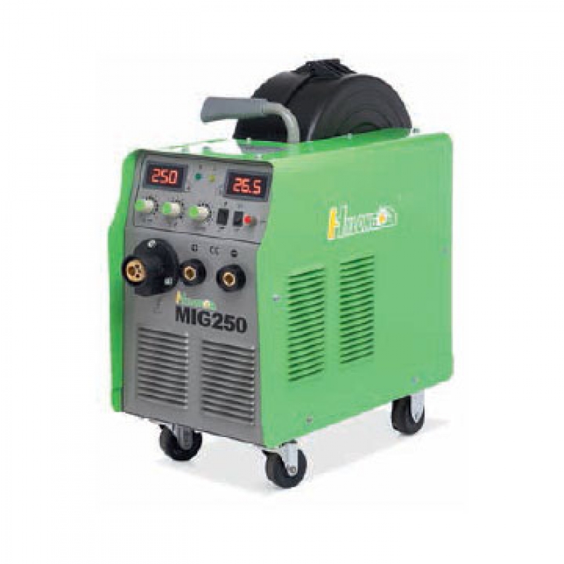 EQUIPO MIG 250A COMPACTA D.C. 60% 2 PORTATIL 220V MONOF.